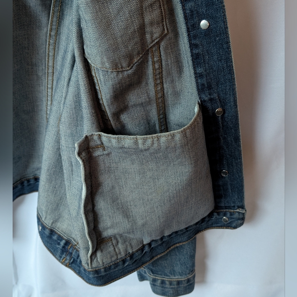 GAP ICON Denim Jean Jacket - Saddle Blue 🧥 - Picture 8 of 13